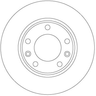Гальмівний диск trw df6910