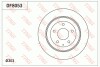 Гальмівний диск trw df8053 (фото 1)