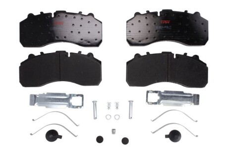 Комплект гальмівних колодок, дискове гальмо trw gdb5067