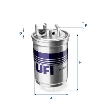 Паливний фільтр ufi 24.400.00