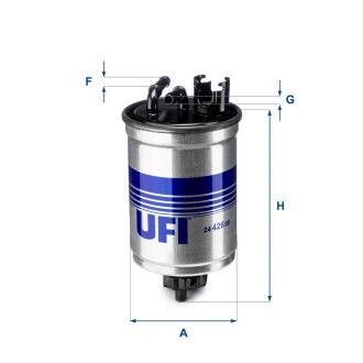 Паливний фільтр ufi 24.426.00