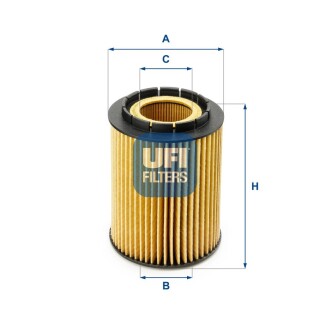 Фільтр масляний ufi 25.010.00