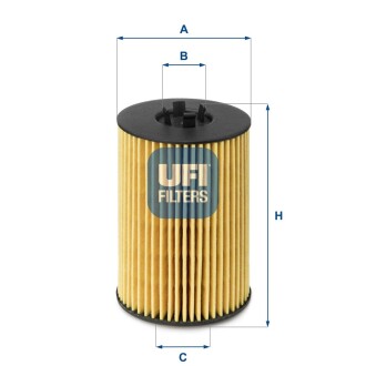 Фільтр масляний ufi 25.144.00