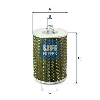 Масляний фільтр ufi 25.505.00