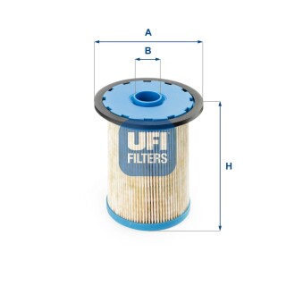 Паливний фільтр ufi 26.693.00