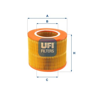 Повітряний фільтр ufi 27.354.00