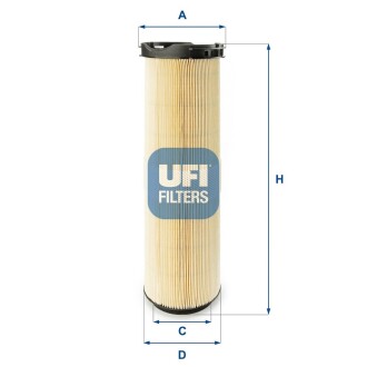 Повітряний фільтр ufi 27.585.00