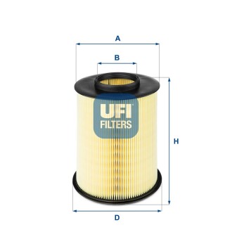 Фільтр повітряний ufi 27.675.00