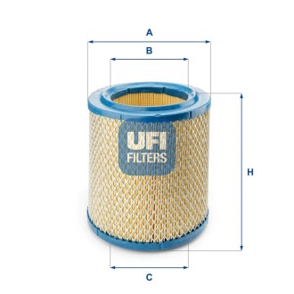 Повітряний фільтр ufi 27.888.00