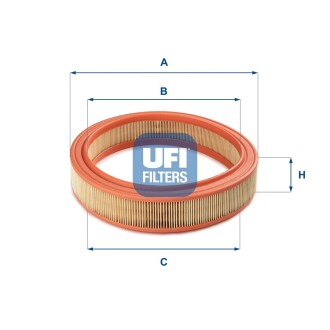 Повітряний фільтр ufi 30.038.01