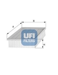 Повітряний фільтр ufi 30.041.00