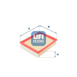 Повітряний фільтр ufi 30.117.00