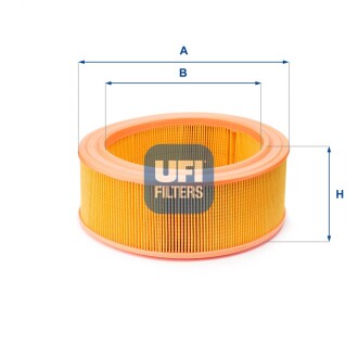 Фільтр повітряний ufi 30.917.01