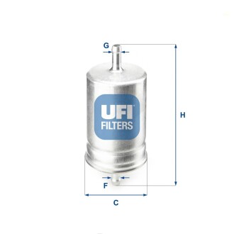 Паливний фільтр ufi 31.510.00