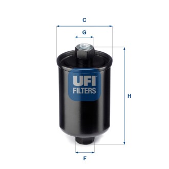 Паливний фільтр ufi 31.741.00