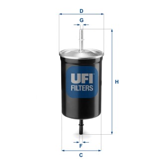 Паливний фільтр ufi 31.747.00