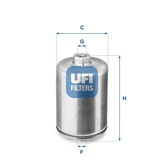 Паливний фільтр ufi 31.748.00