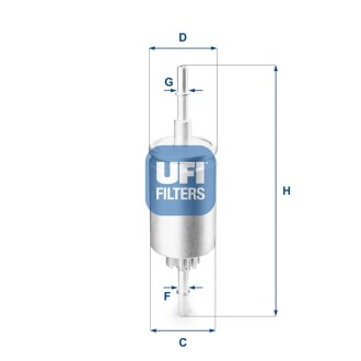 Паливний фільтр ufi 31.844.00