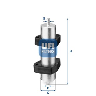 Паливний фільтр ufi 31.920.00