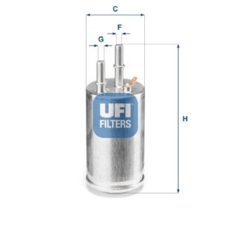 Паливний фільтр ufi 31.951.00