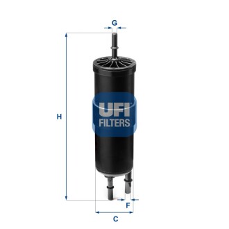 Паливний фільтр ufi 31.962.00