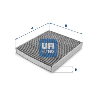 Фільтр салону вугільний ufi 54.199.00