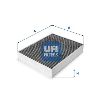 Фільтр салону вугільний ufi 54.226.00