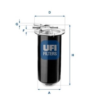 Фільтр палива ufi 5541101