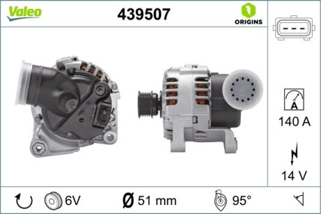 Генератор valeo 439507