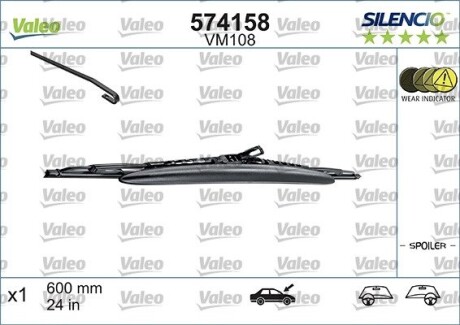 Склоочисник valeo 574158