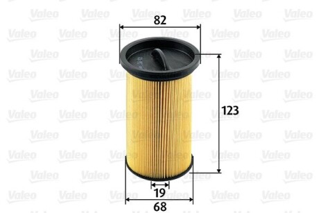 Фільтр паливний BMW 3 (E46) 2.0D 98-05 (M47) valeo 587921