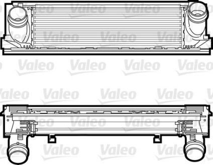 Інтеркулер valeo 818259