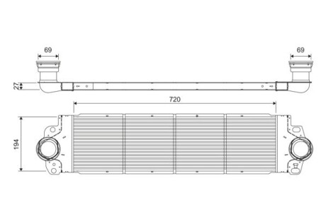 Интеркуллер valeo 818272