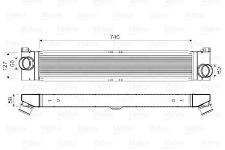 Інтеркулер valeo 818569