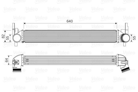 Інтеркулер valeo 818574