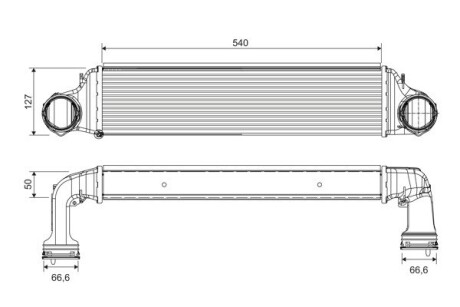 Інтеркулер valeo 818715