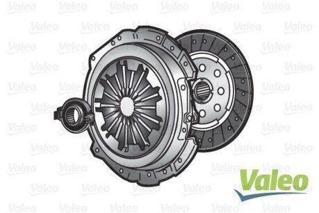 Комплект зчеплення Citroen C4/C8/Peugeot 307/407 2.0 HDi 03- (d=240mm) (+вижимний) valeo 828382