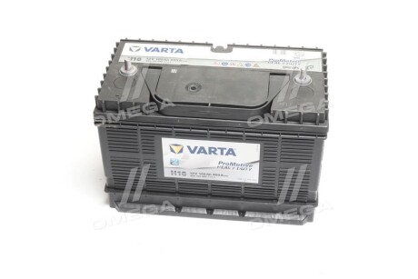 Аккумулятор 105Ah-12v PM Black(H16) (330x172x240),L,EN800 клеммы тонкие по центру varta 605 103 080