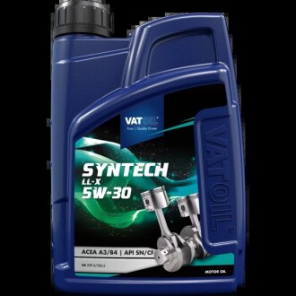 SynTech LL-X 5W30 / 1л. / (ACEA A3/B4-12, API SM/CF) vatoil 50479