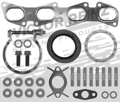 Комплект прокладок турбіни Opel Astra/Vectra 1.9 CDTI 04-10 victor reinz 04-10208-01