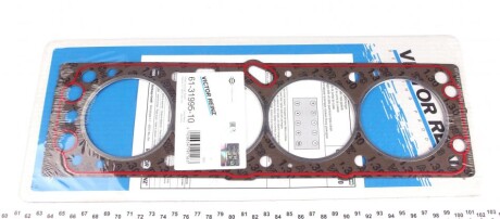 Прокладка ГБЦ Opel Corsa B 1.6 -00, Ø80,50mm, 1.30mm, C 16 SEL/X 16 XE REINZ victor reinz 61-31995-10