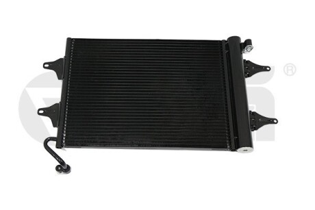 Радіатор кондиціонера Skoda Fabia (00-10)/VW Polo (02-10)/Seat Cordoba (03-09),Ibiza (02-10) vika 28200007001