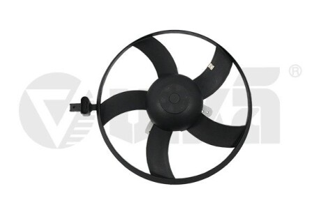 Вентилятор радіатора 100W Skoda Fabia (00-04,05-14), Rapid (13-)/VW Polo (02-)/Seat Ibiza (02-05,06-12,13-), Toledo (13-) vika 99590015501