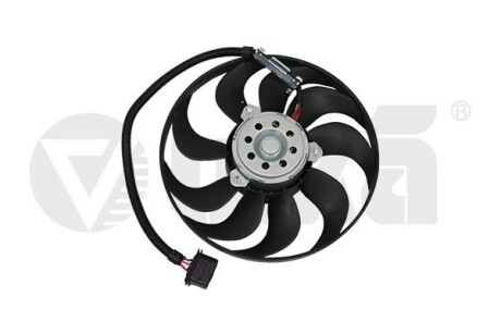 Вентилятор радиатора 220/60W VW Golf (98-06)/Audi A3 (01-03)/Seat Leon (00-06), Toledo (99-04) vika 99590596701