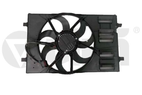 Вентилятор радіатора 400W Skoda Octavia (13-17)/VW Golf (14-17)/Audi A3 (13-16)/Seat Leon (13-16) vika 99591779301