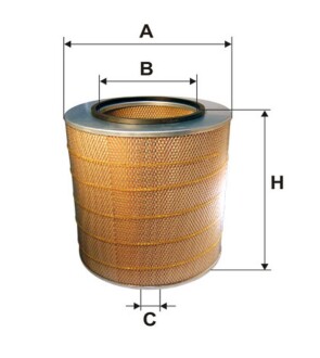 Фильтр воздуха wix filters 93071E