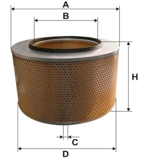 Фильтр воздуха wix filters 93160E