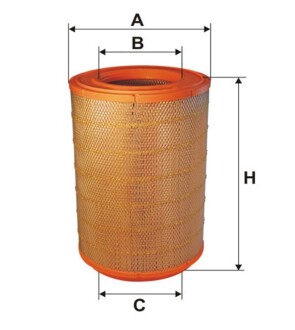 Фильтр воздуха wix filters 93181E