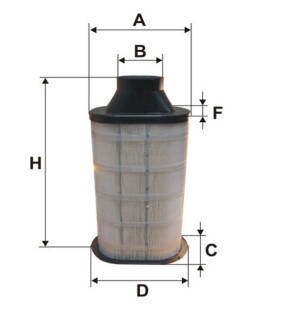 Фильтр воздуха wix filters 93226E (фото 1)