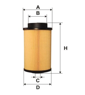 Фильтр топливный MAN Bus/Neoplan D2066/D2676/D0836 4.6D-11.0D 06- wix filters 95042E